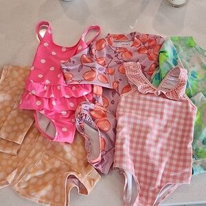 Toddler girl size 3T swimsuit bundle